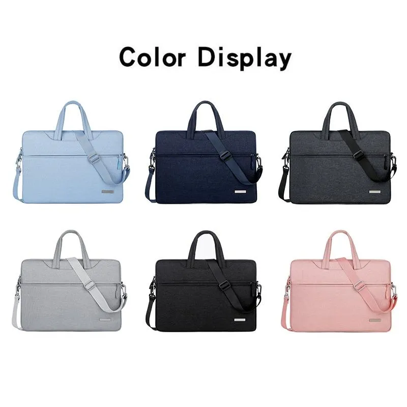 15.6 Inch Inner Bag with Shoulder Strap for Handbag or Laptop
