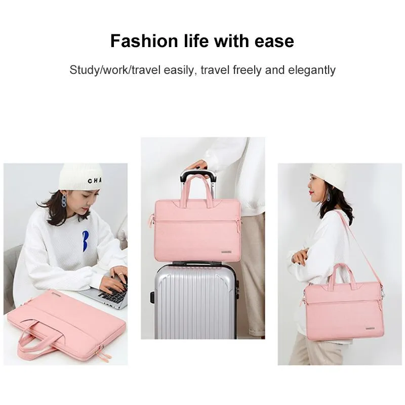 15.6 Inch Inner Bag with Shoulder Strap for Handbag or Laptop