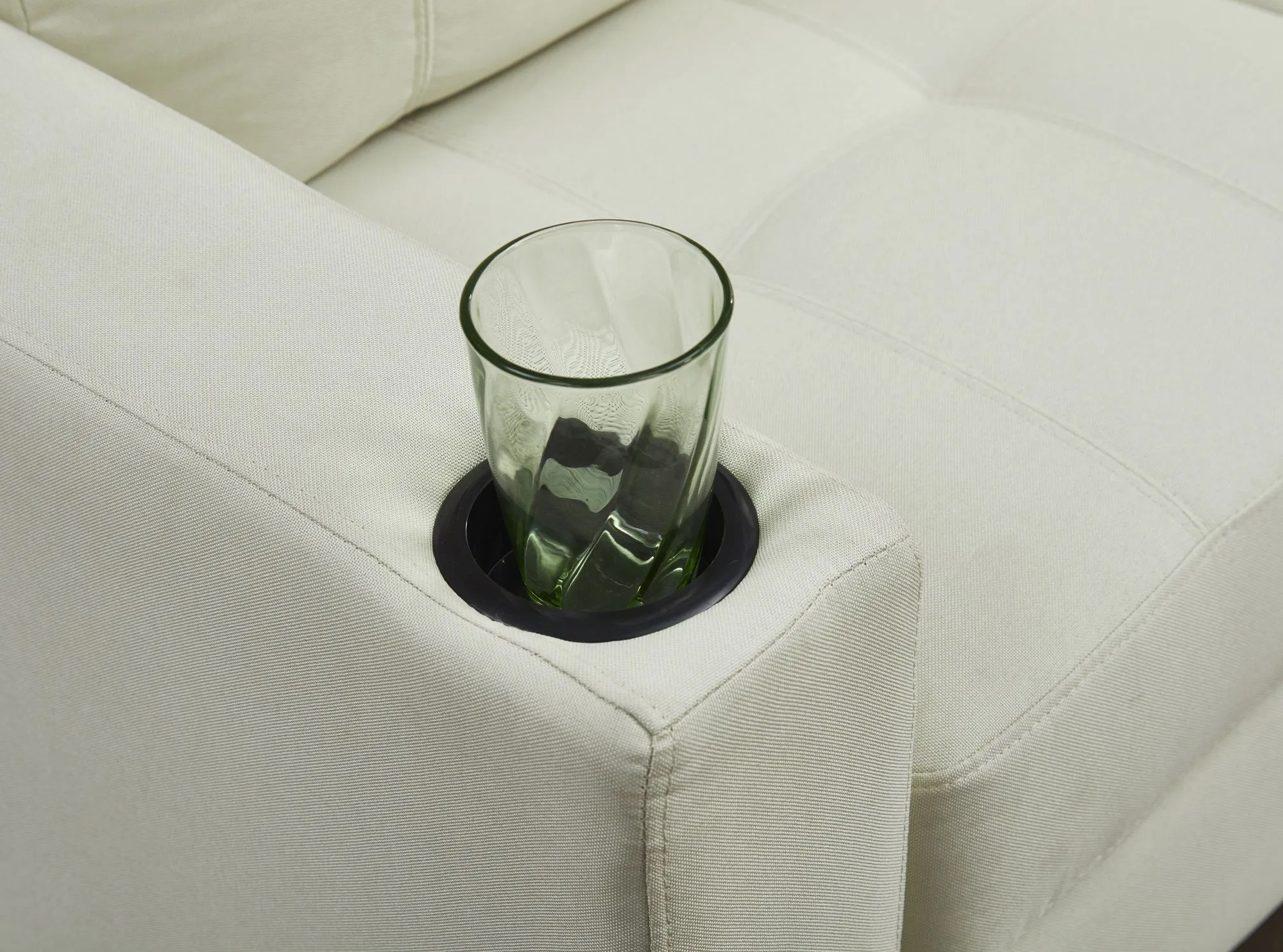 2 Piece Upholstered Cozy Comfortable Sectional by Couch.com
