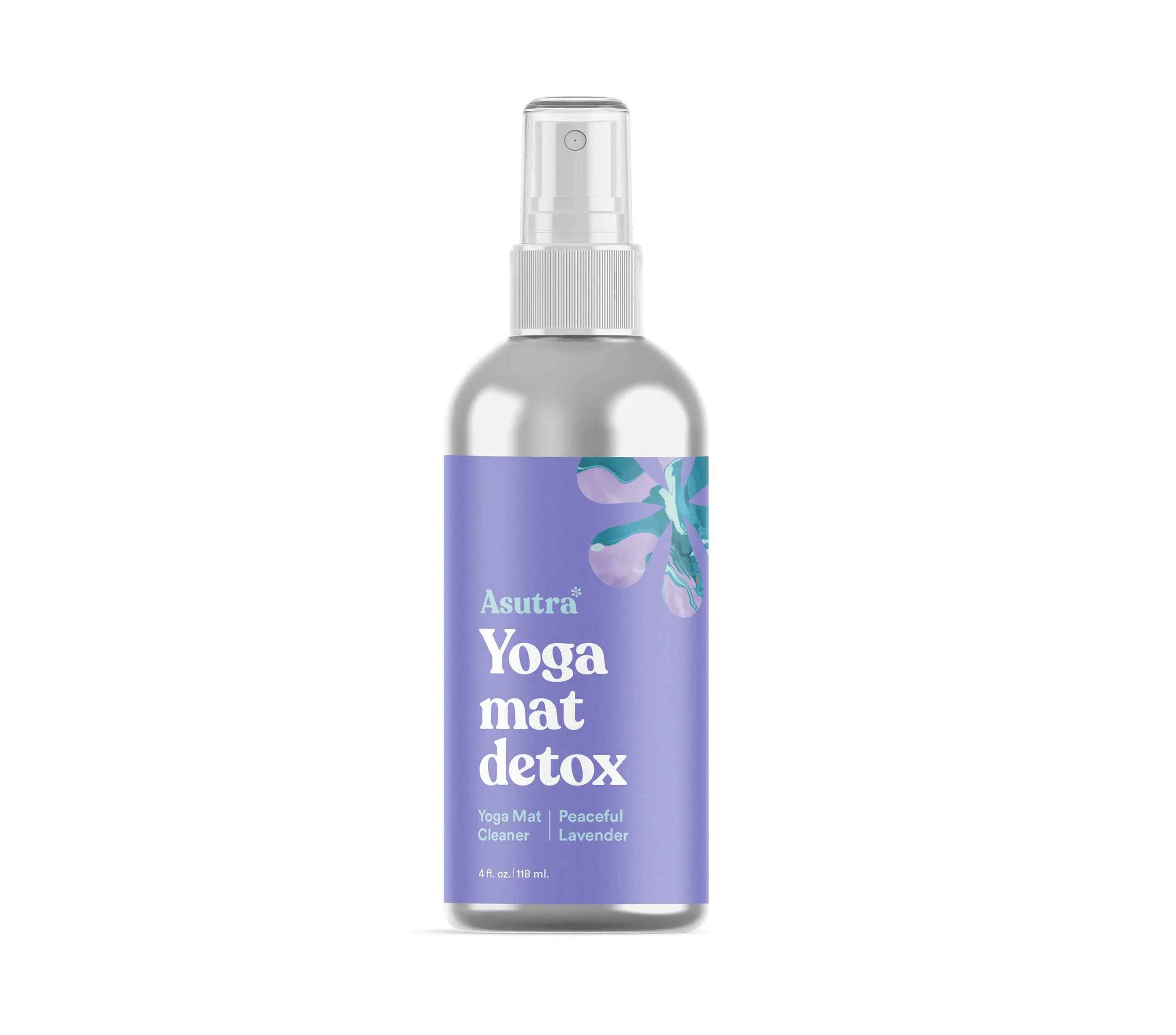 Aluminum Lavender Yoga Mat Cleaner
