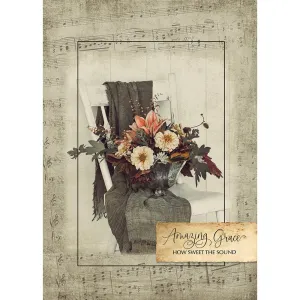 Amazing Grace Fleece Throw 50X70 Inch CC742