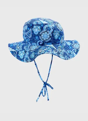 Aqua Blu Baby Girls Lycra Hat - Laurel