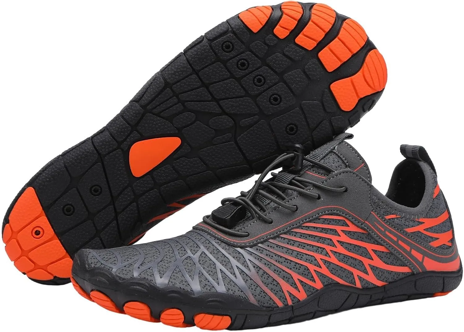 Barefoot Shoes for Women Waterproof Trail Running Non-Slip Hike Barefoot Footwear Womens Hiking Quick Drying Shoes with Wide Toe Box