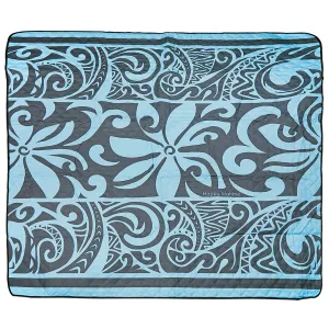 Beach Mat Tapa Tiare Teal