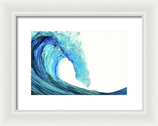 Blue Wave - Framed Print