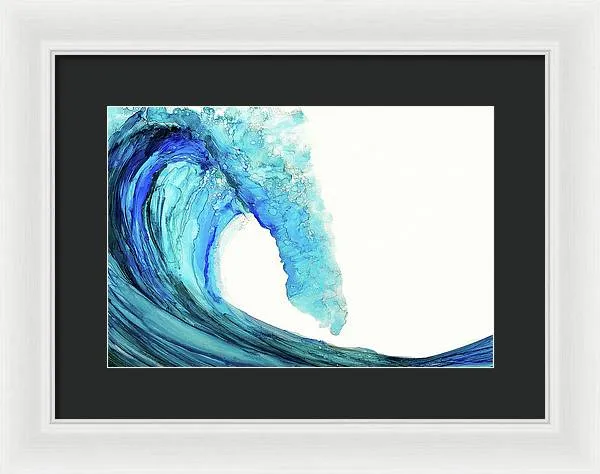 Blue Wave - Framed Print