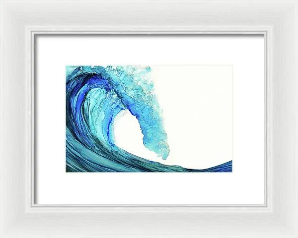Blue Wave - Framed Print