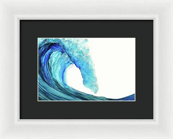 Blue Wave - Framed Print