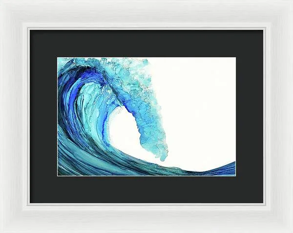 Blue Wave - Framed Print