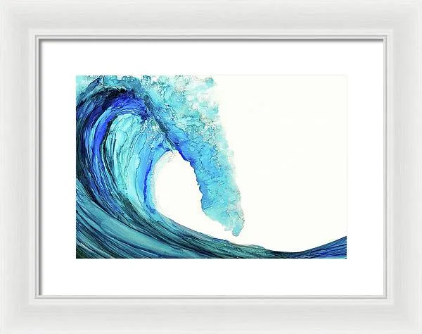 Blue Wave - Framed Print