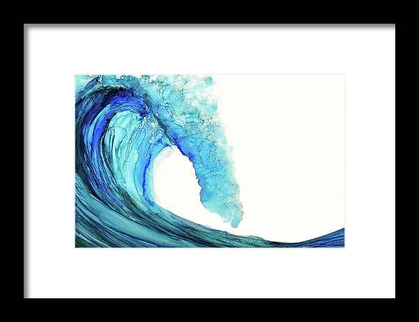 Blue Wave - Framed Print