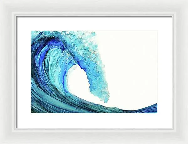 Blue Wave - Framed Print