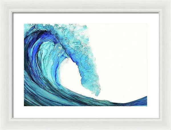 Blue Wave - Framed Print