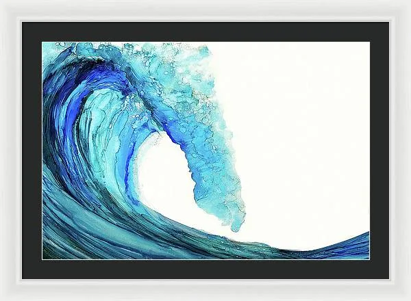 Blue Wave - Framed Print