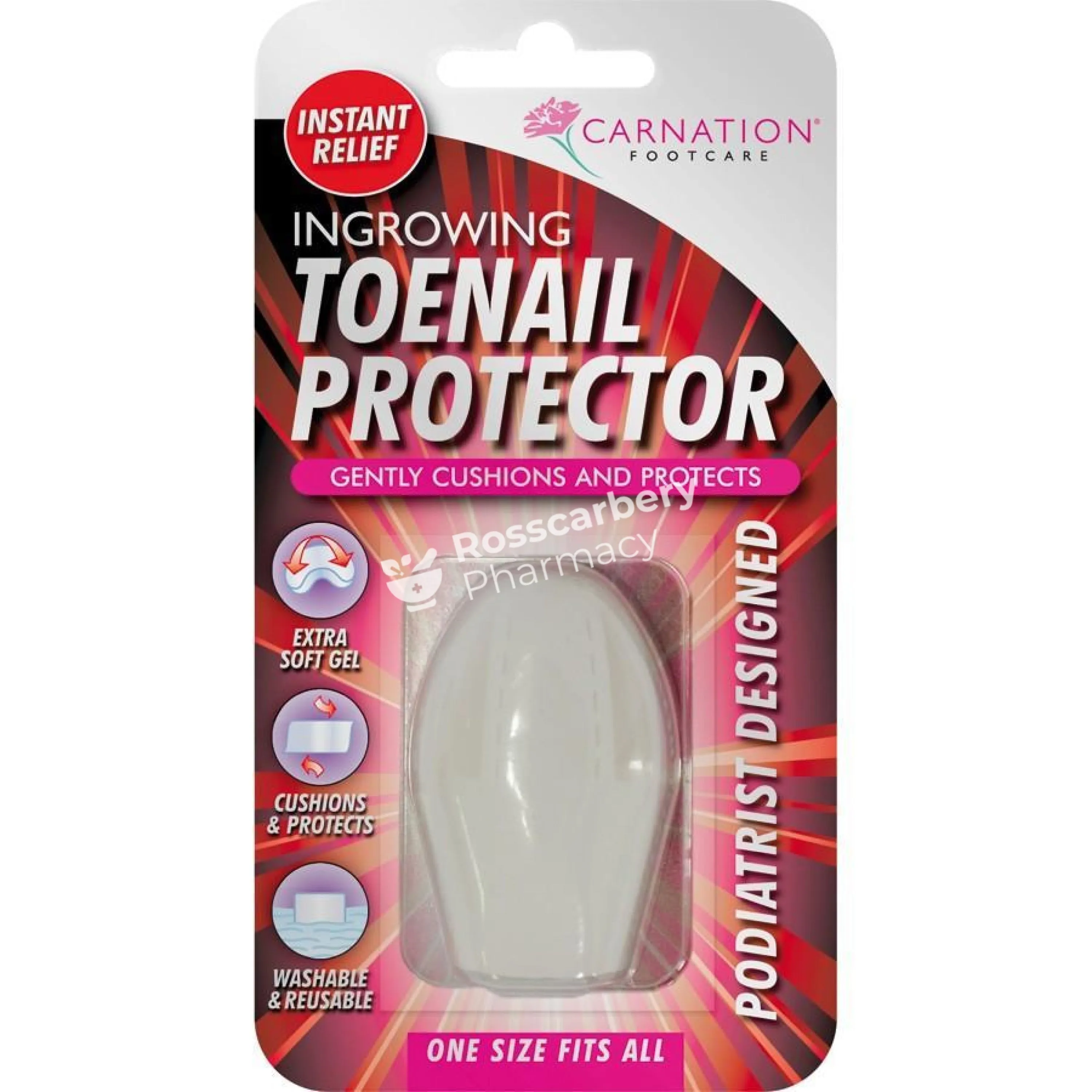 Carnation Footcare Ingrowing Toenail Protector - One Size