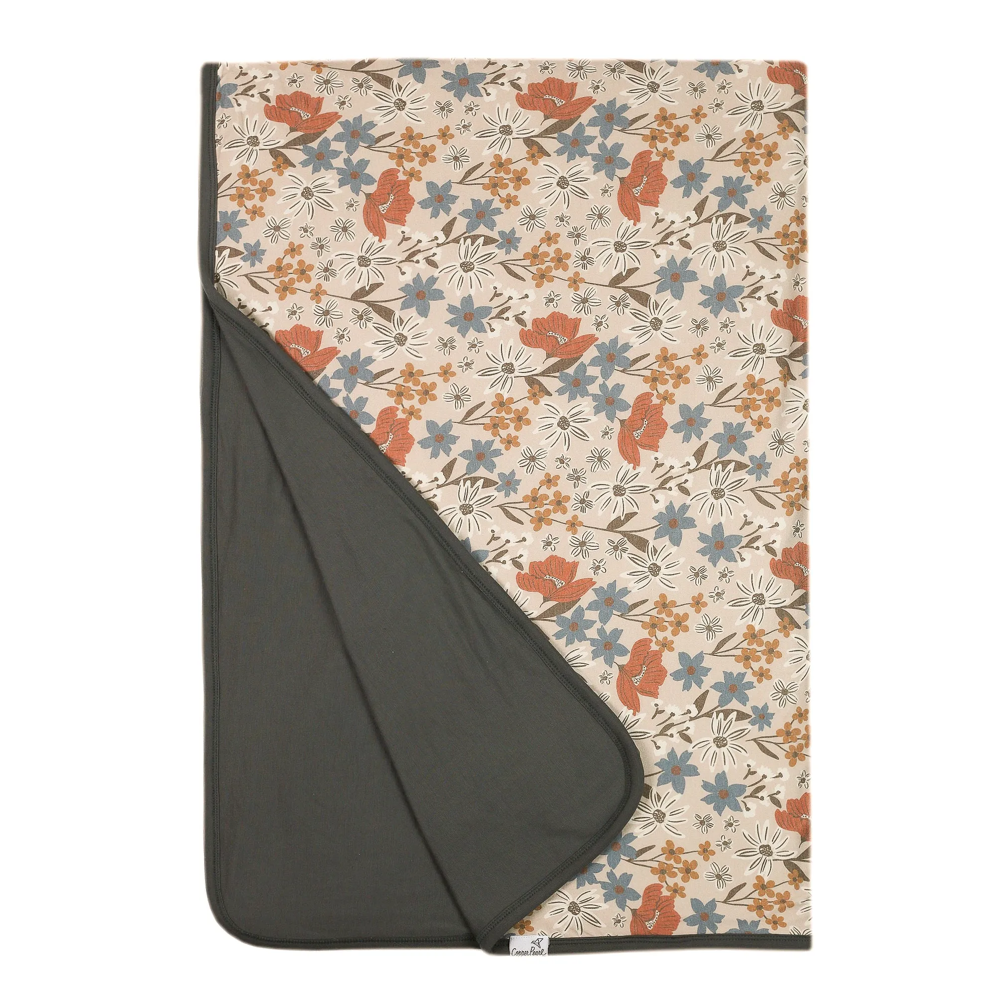 Copper Pearl Three-Layer Jumbo Stretchy Quilt (60"x72") / Eden