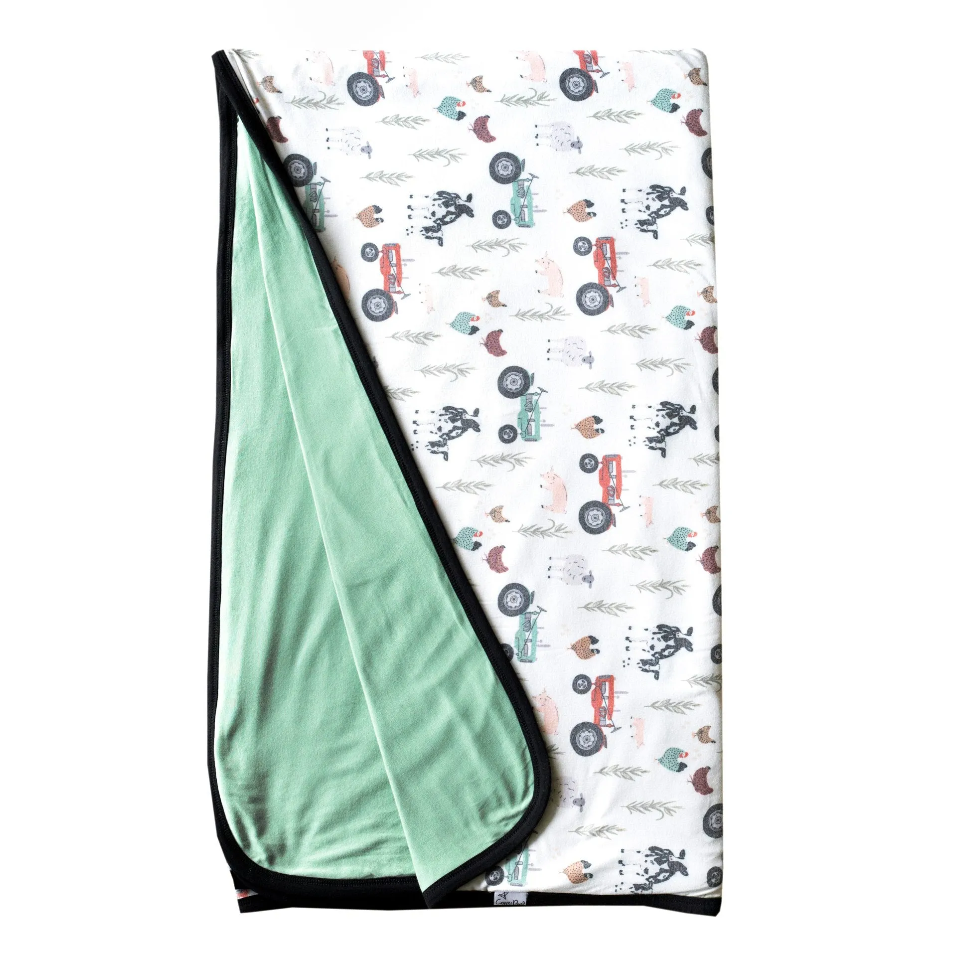 Copper Pearl Three-Layer Jumbo Stretchy Quilt (60"x72") / Jo