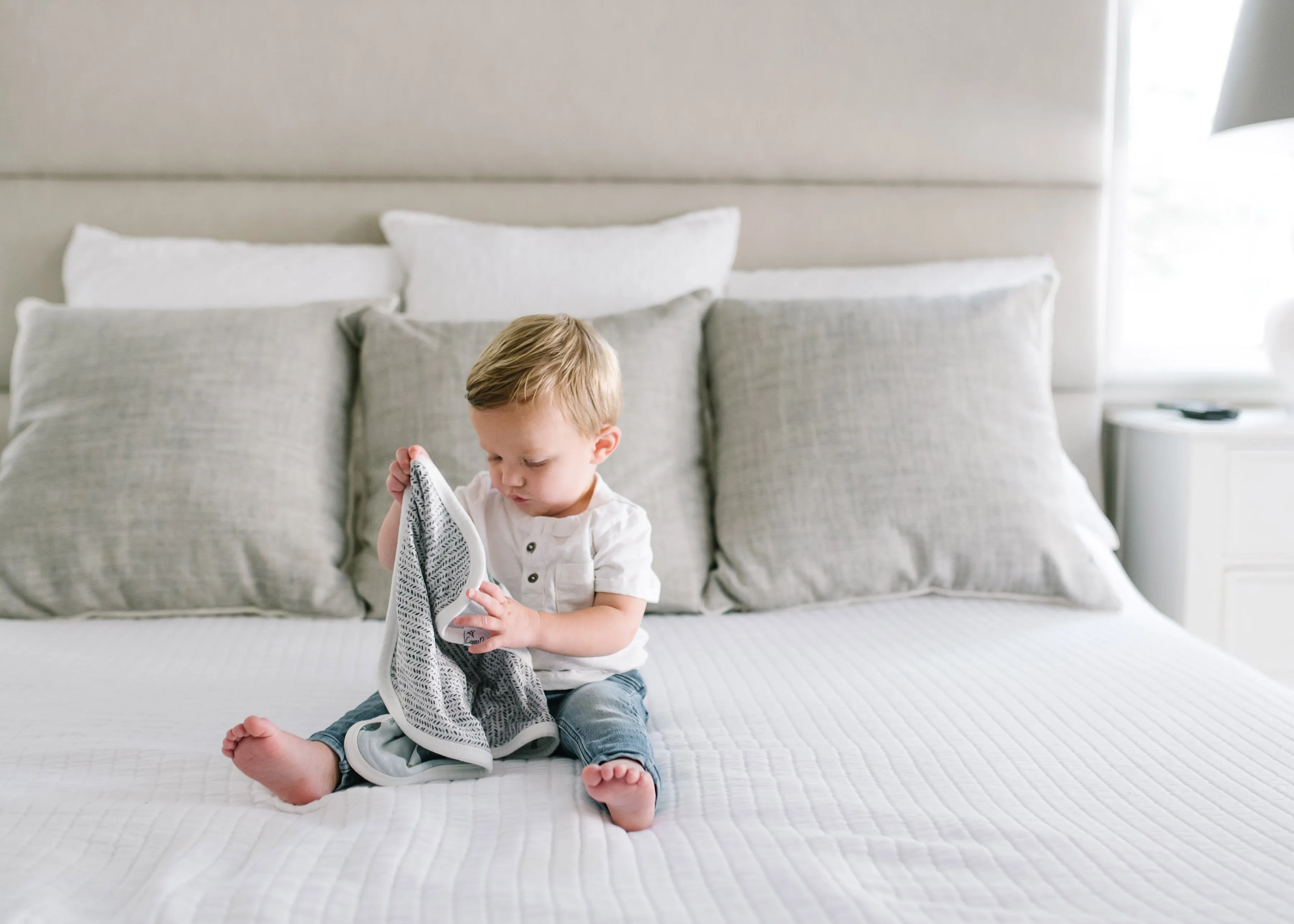 Copper Pearl Three-Layer Security Blanket Set | Lunar