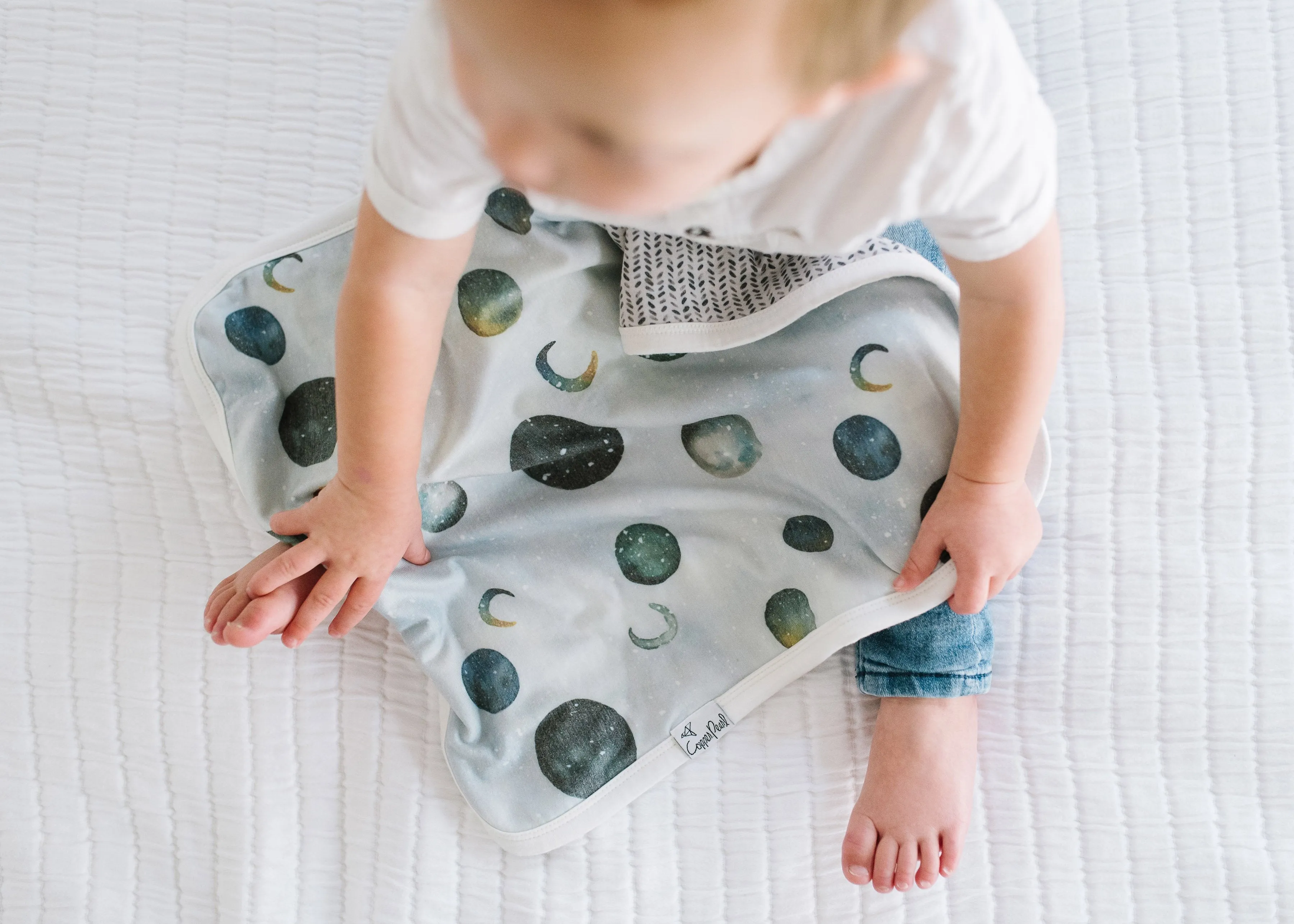 Copper Pearl Three-Layer Security Blanket Set | Lunar
