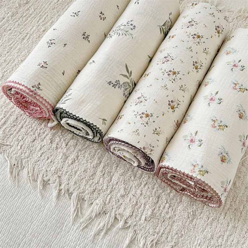 Cotton Muslin Baby Blanket