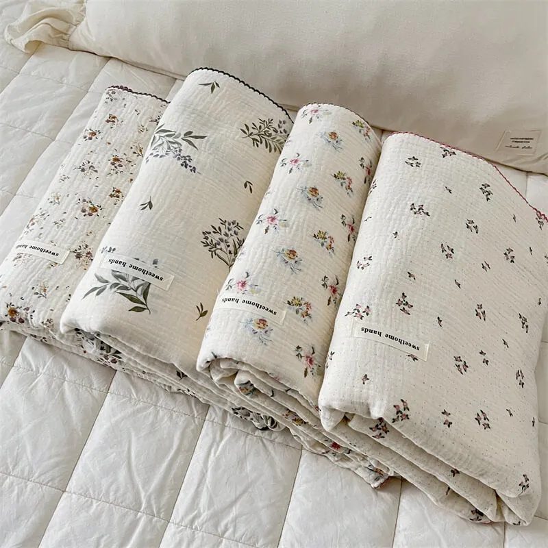 Cotton Muslin Baby Blanket