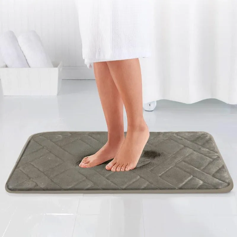 Cozy Cross Anti Slip Bathmat