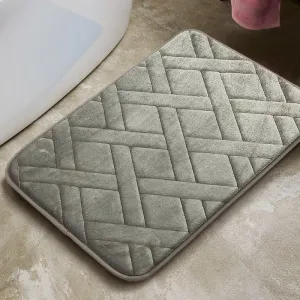 Cozy Cross Anti Slip Bathmat
