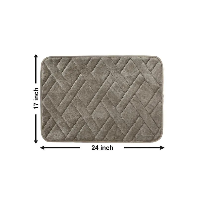 Cozy Cross Anti Slip Bathmat