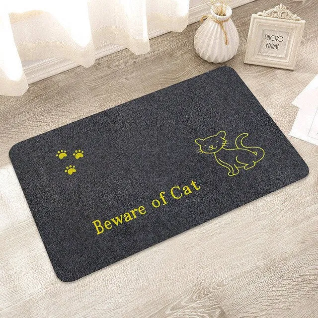 Creative pattern bath mat Soft comfortable Water absorption non-slip Not fade bathroom carpet Kitchen bedroom stair bathroom mat