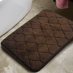 Dona Anti Slip Bathmat - Chocolate
