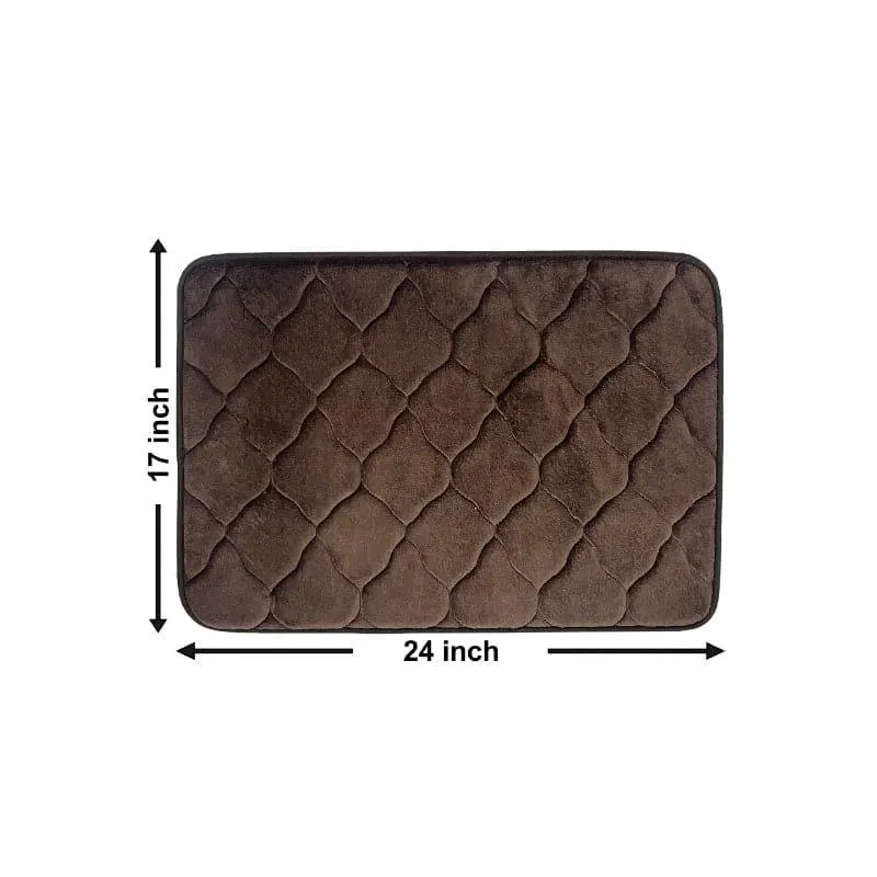 Dona Anti Slip Bathmat - Chocolate