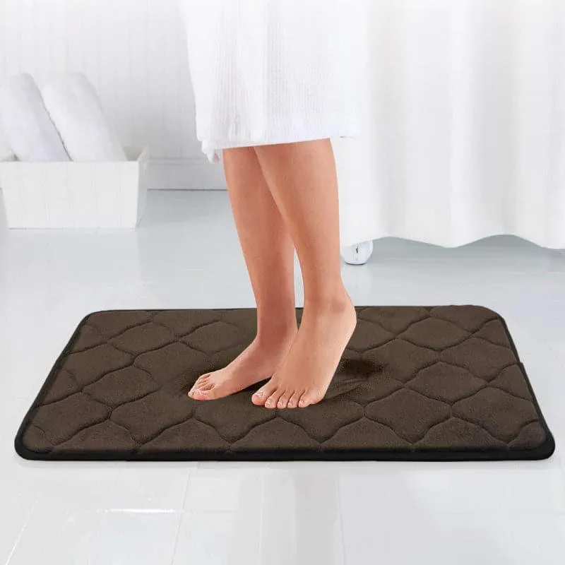 Dona Anti Slip Bathmat - Chocolate