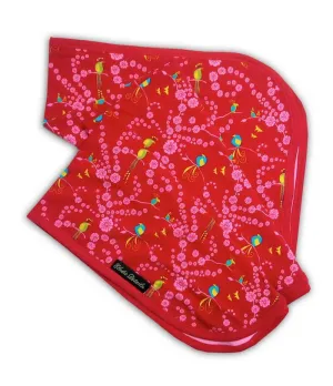 Elodie Details Organic Cotton Blanket - Cherry Blossom Birds