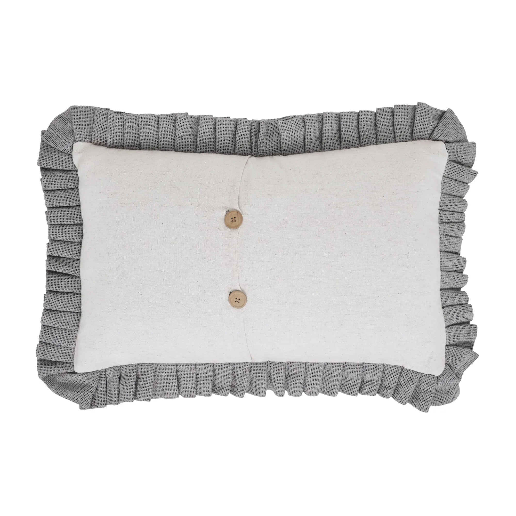 Embroidered Bee Pillow 14x22 VHC Brands