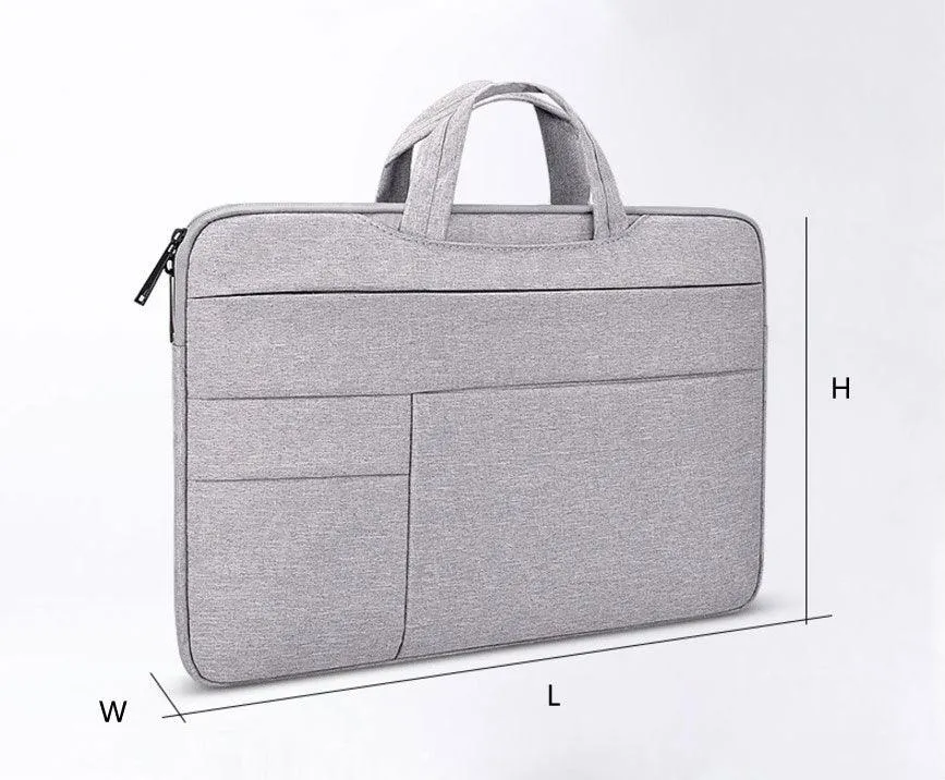 Essential Waterproof Laptop Hand Bag For 15.6 Inch-Pink