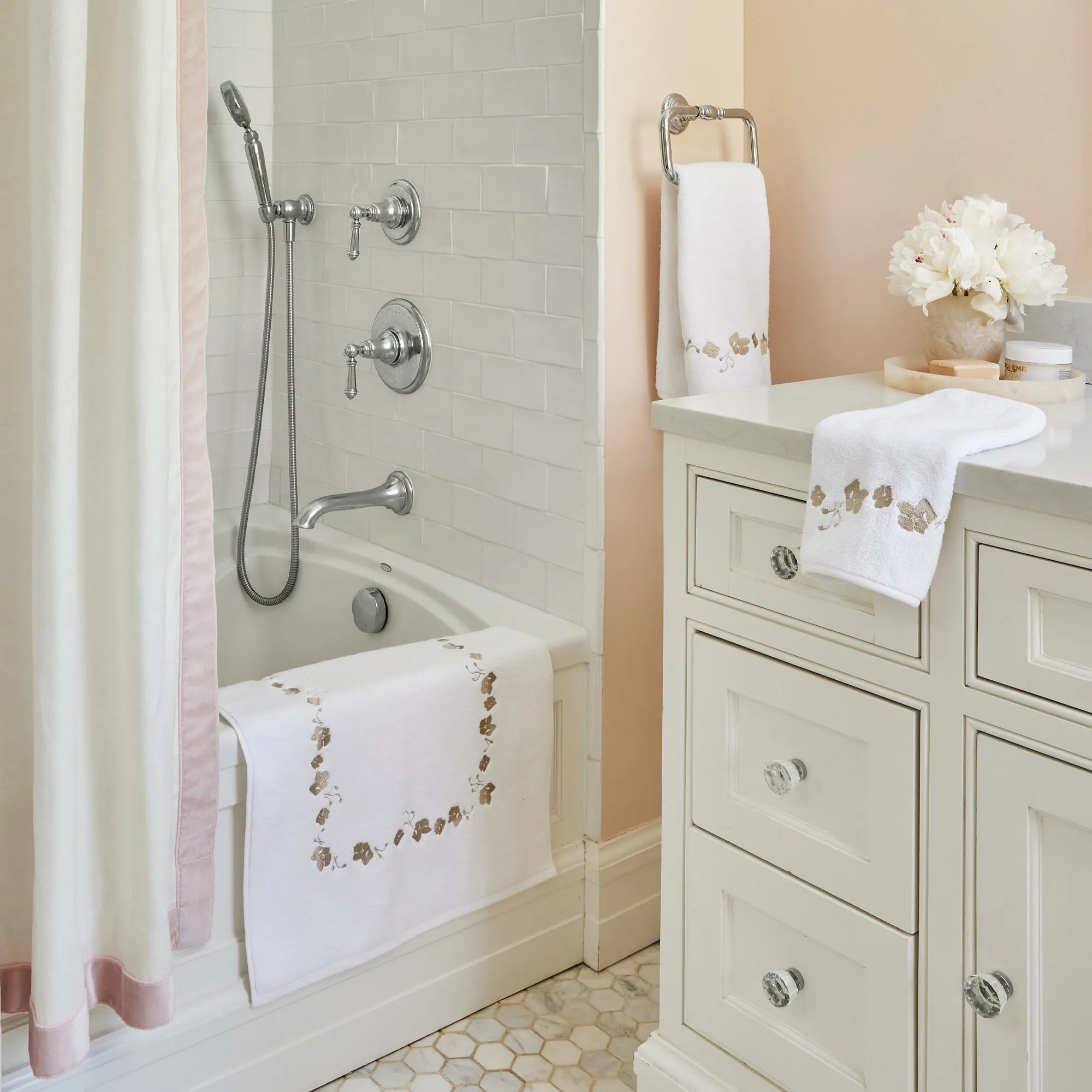 Georgia Floral Bath Mats