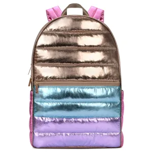 Iscream Icy Color Block Puffer Backpack