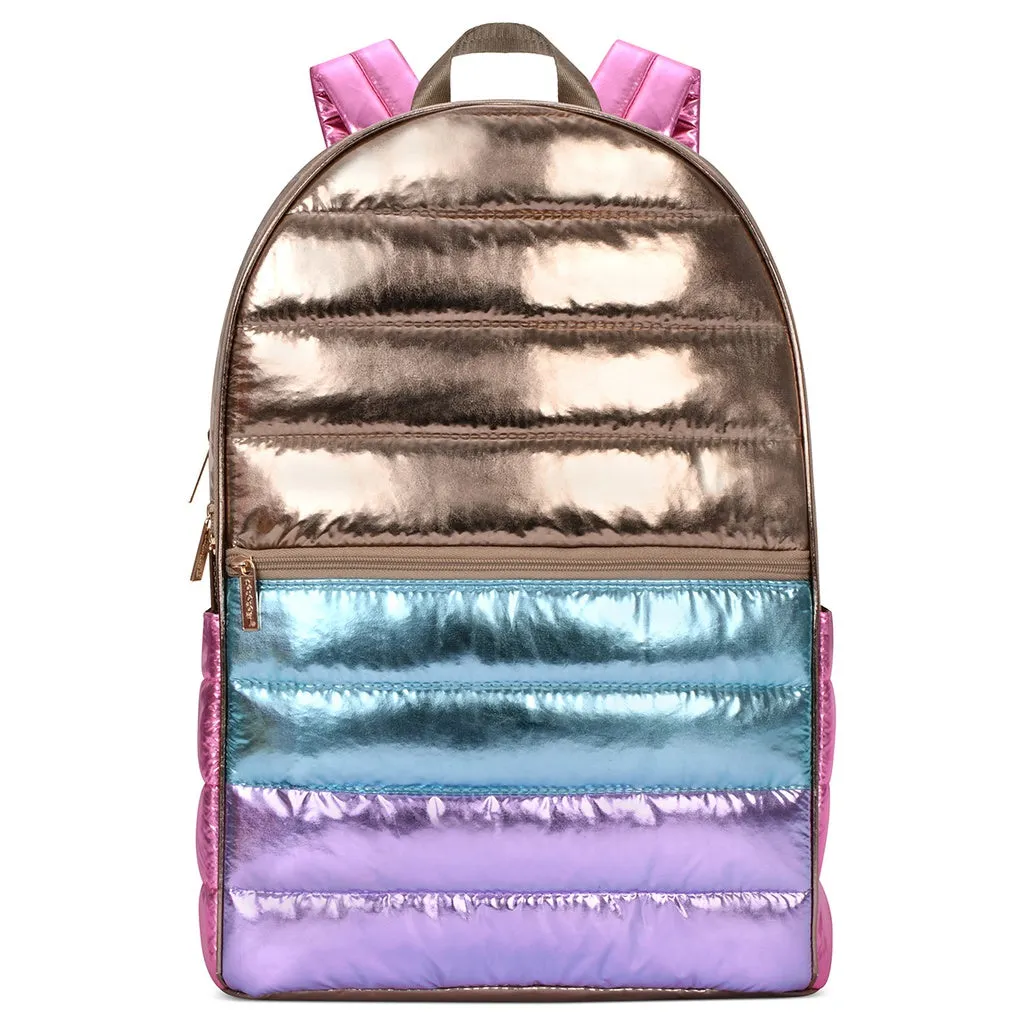Iscream Icy Color Block Puffer Backpack