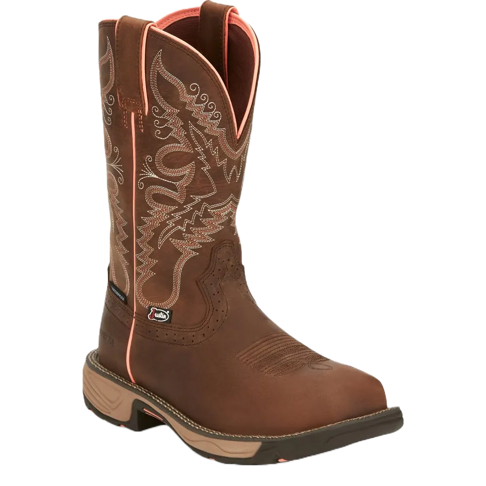 Justin Ladies Rural Chocolate Rush Composite Toe Work Boots SE4357
