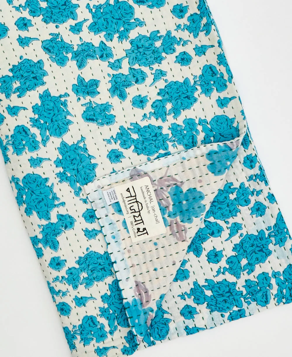 Kantha Quilt Throw - No. 240202