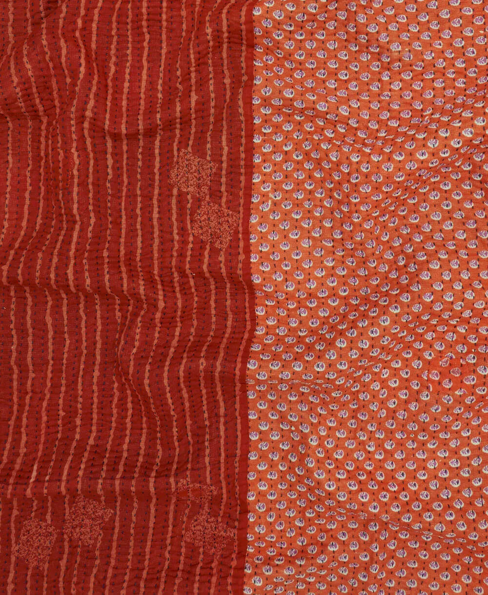 Kantha Quilt Throw - No. 240517