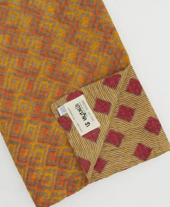 Kantha Quilt Throw - No. 240611