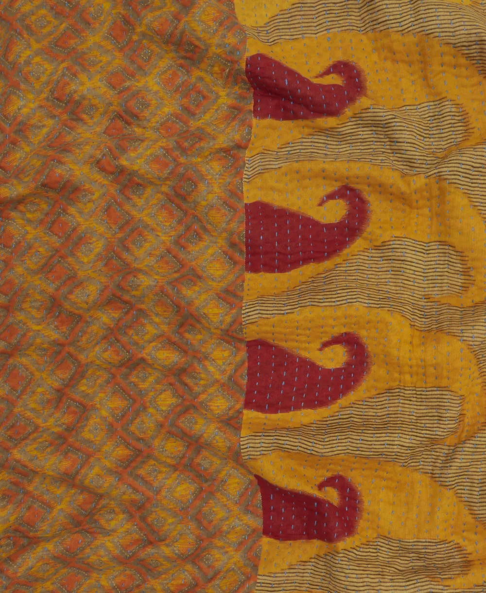 Kantha Quilt Throw - No. 240611