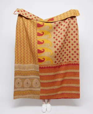 Kantha Quilt Throw - No. 240611