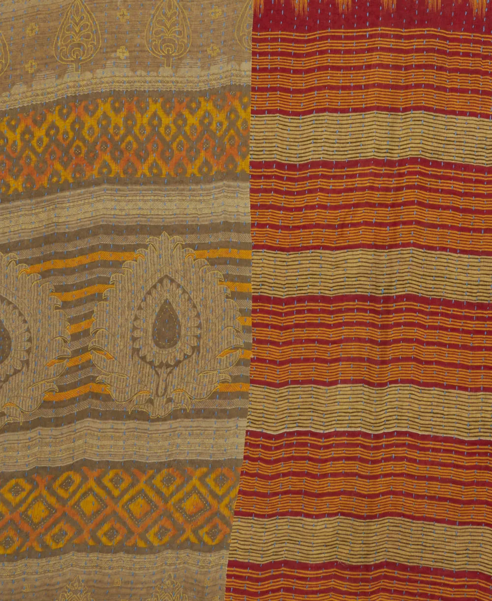 Kantha Quilt Throw - No. 240611