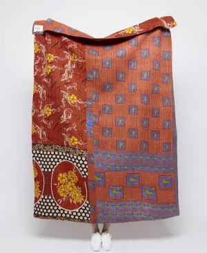 Kantha Quilt Throw - No. 240621