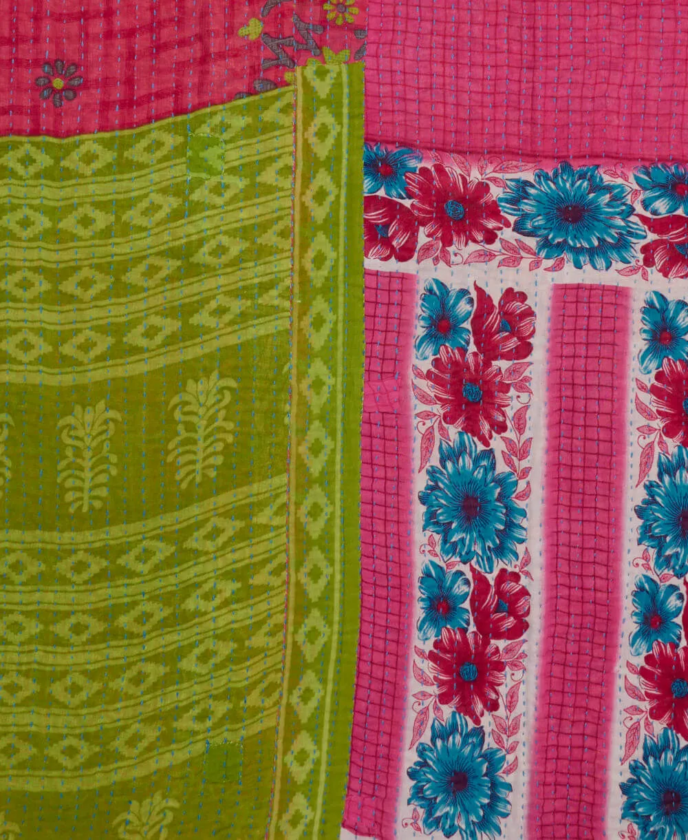 Kantha Quilt Throw - No. 240631
