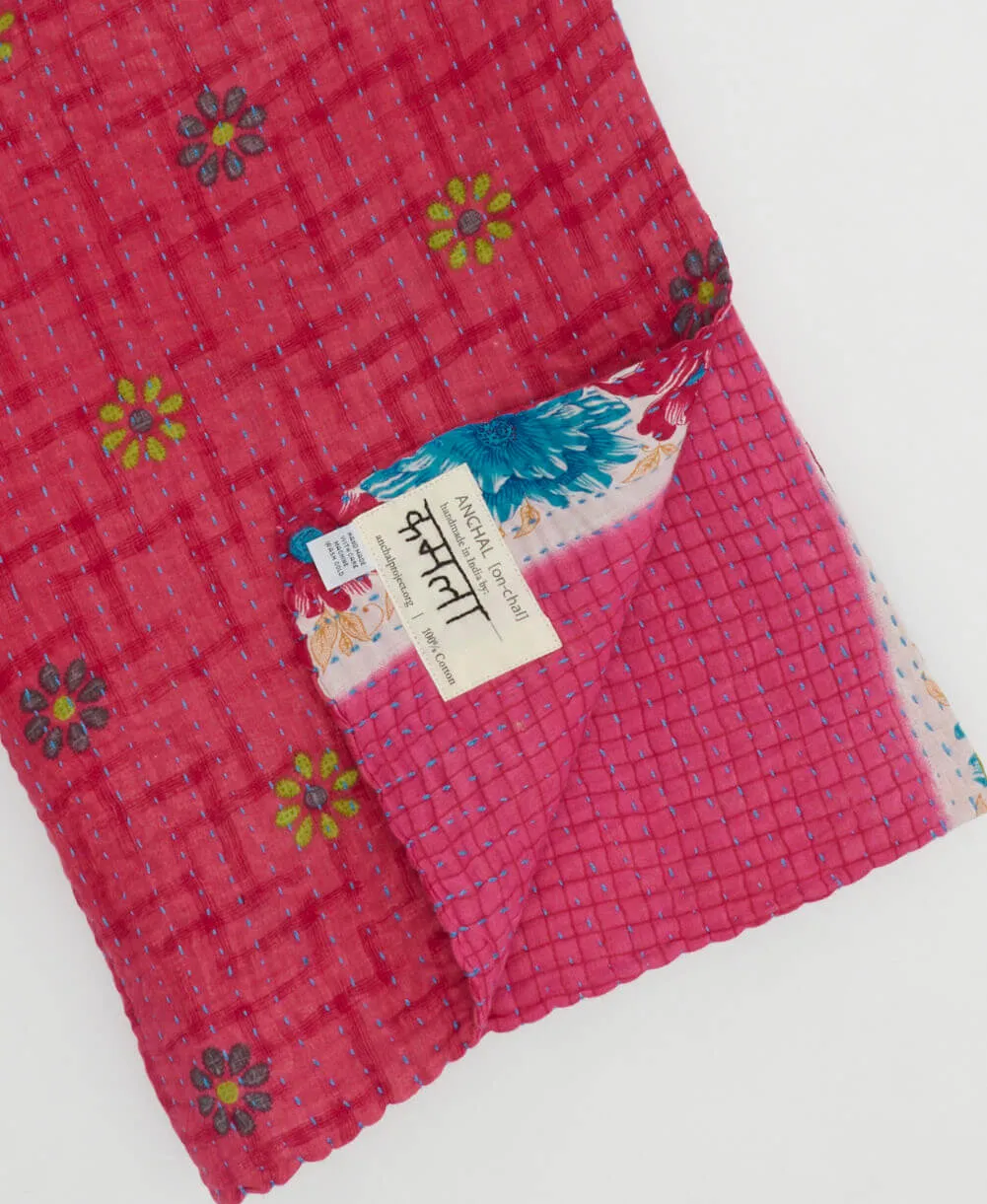 Kantha Quilt Throw - No. 240631