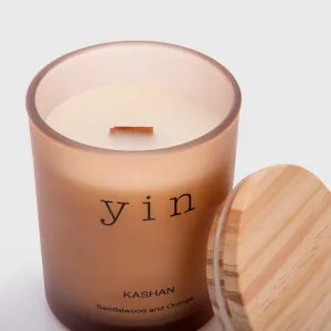 KASHAN - Orange and Sandalwood Wood-wick Candle