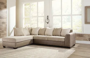 Keskin 2-Piece Sectional with Chaise